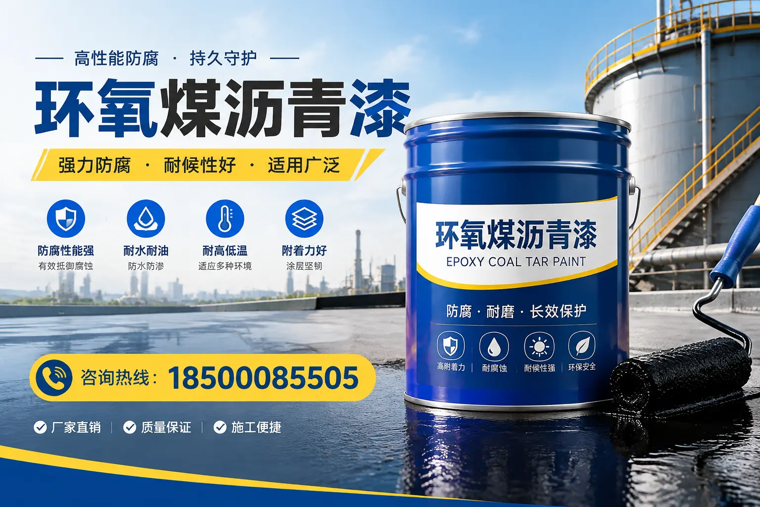 环氧煤沥青漆的储存与运输注意事项，三河企业须知